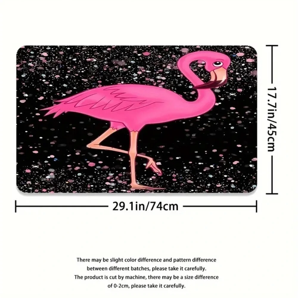4pc Pink Flamingo Bathroom Set NWT